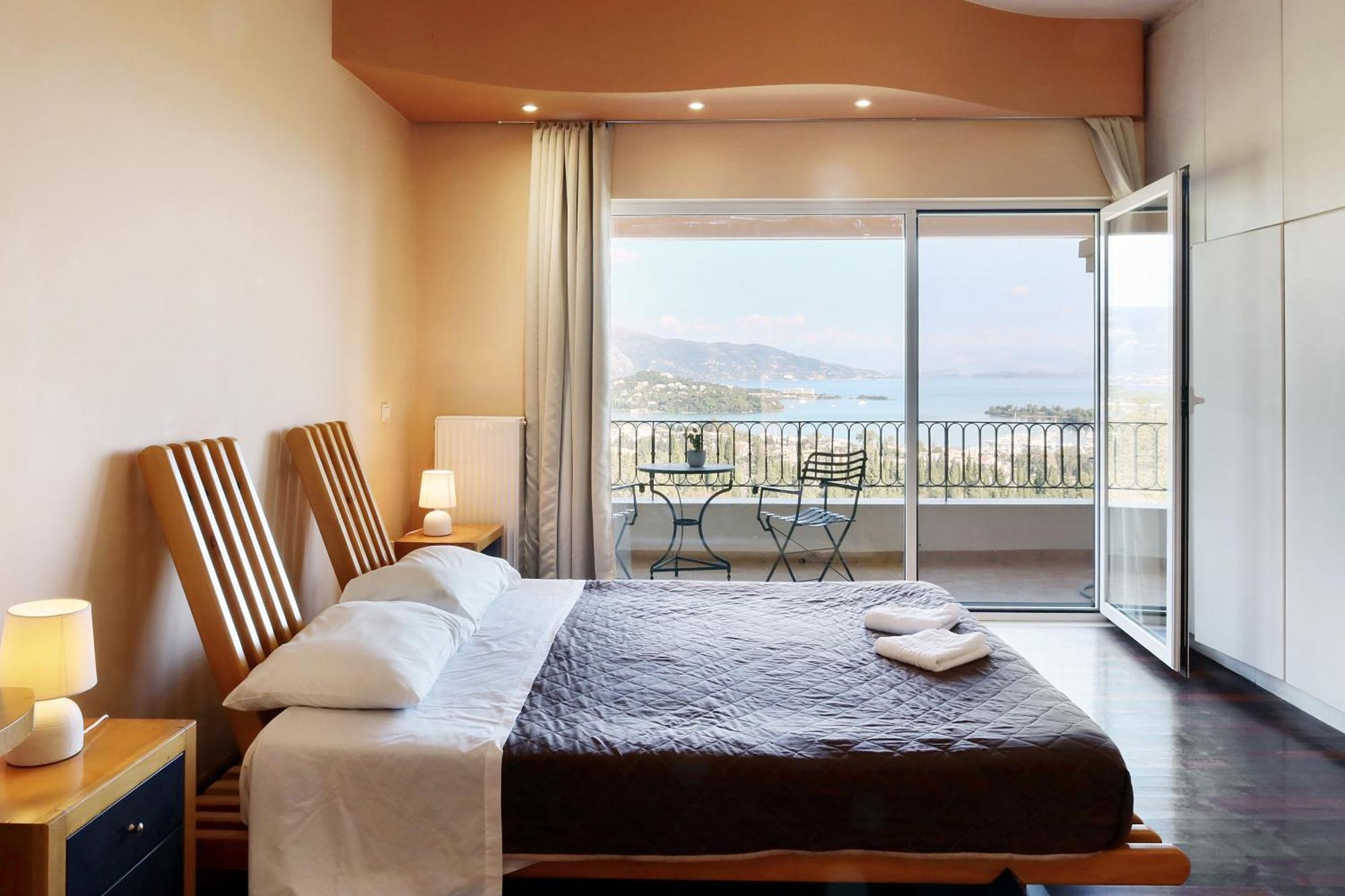 Casa T With Amazing Views In Corfu Villa Kontokali Buitenkant foto