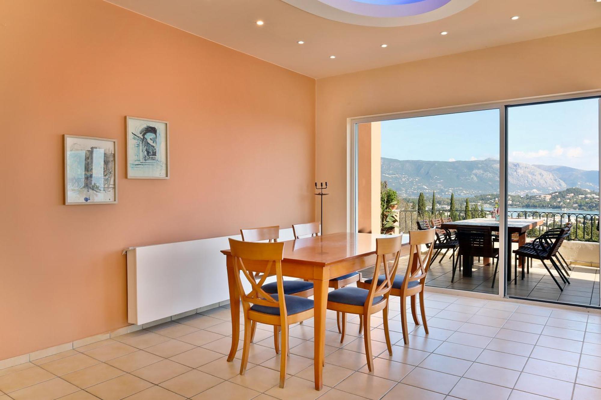Casa T With Amazing Views In Corfu Villa Kontokali Buitenkant foto