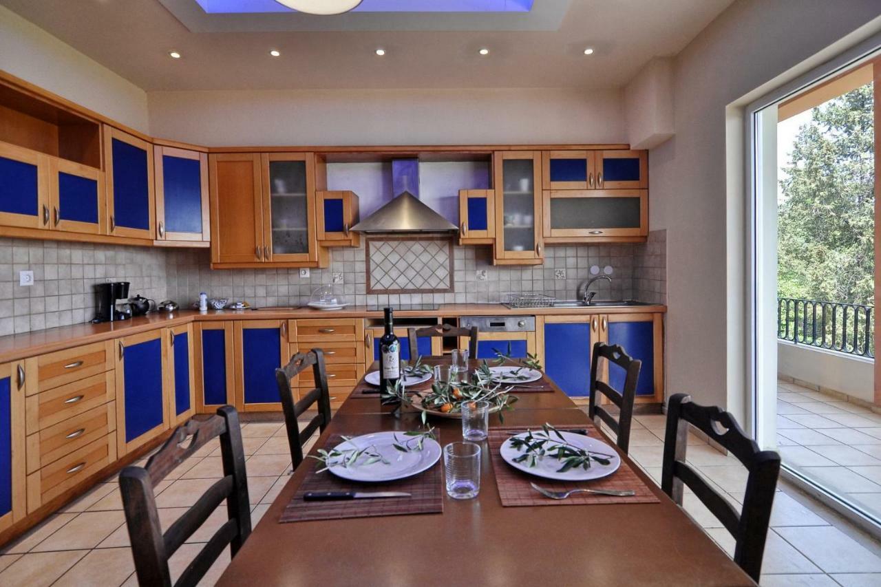 Casa T With Amazing Views In Corfu Villa Kontokali Buitenkant foto